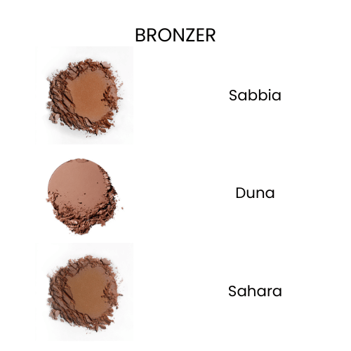 POWDER KIT: FLAT POWDER BRUSH + BRONZER